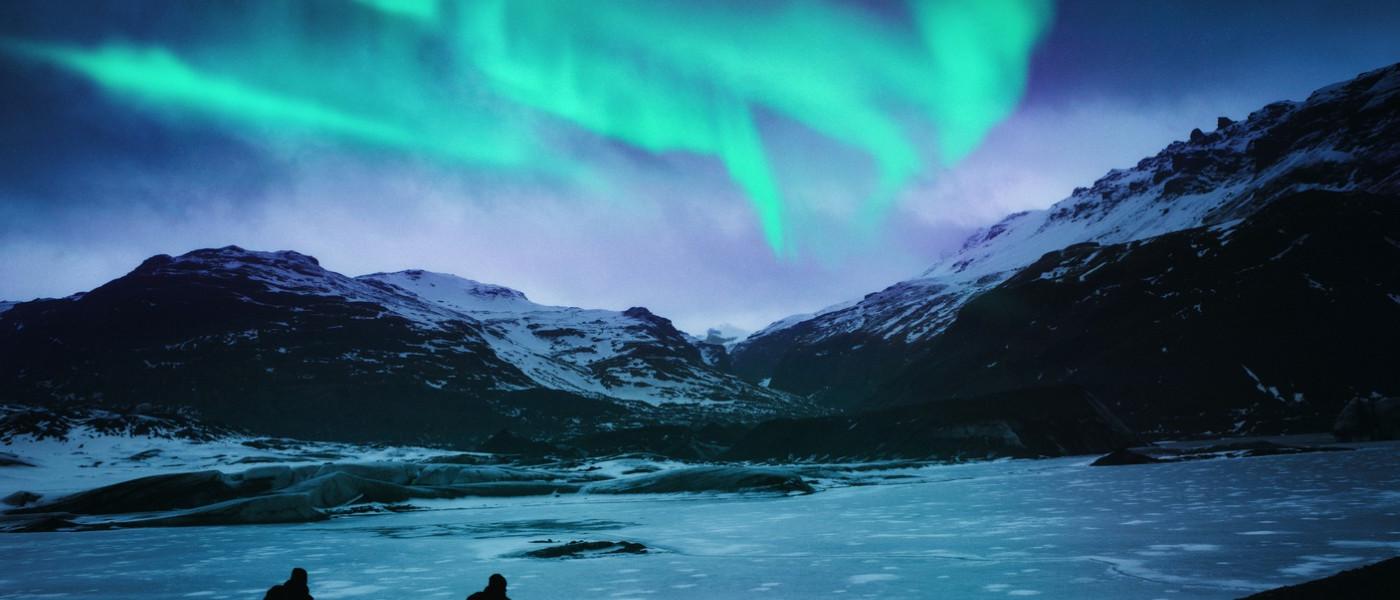 Northern Lights Hiking in Iceland